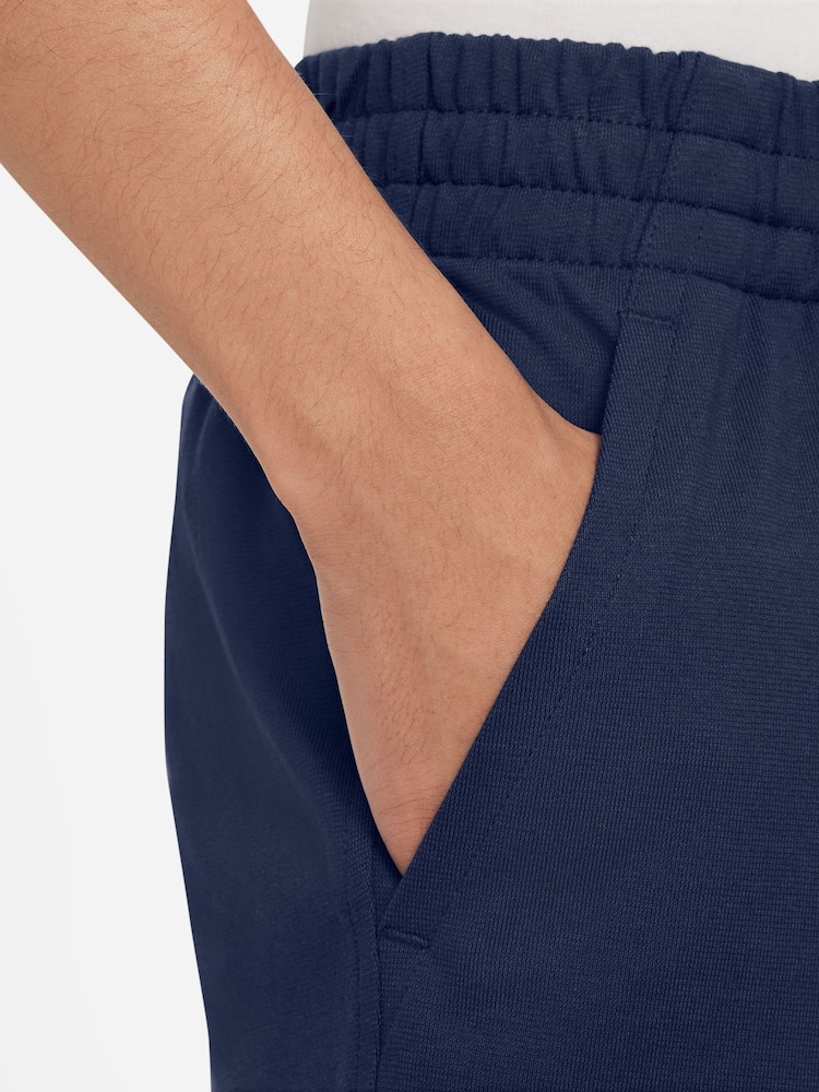 Nike Midnight Navy 100% Cotton Sportswear Club Shorts - Image 4 of 4