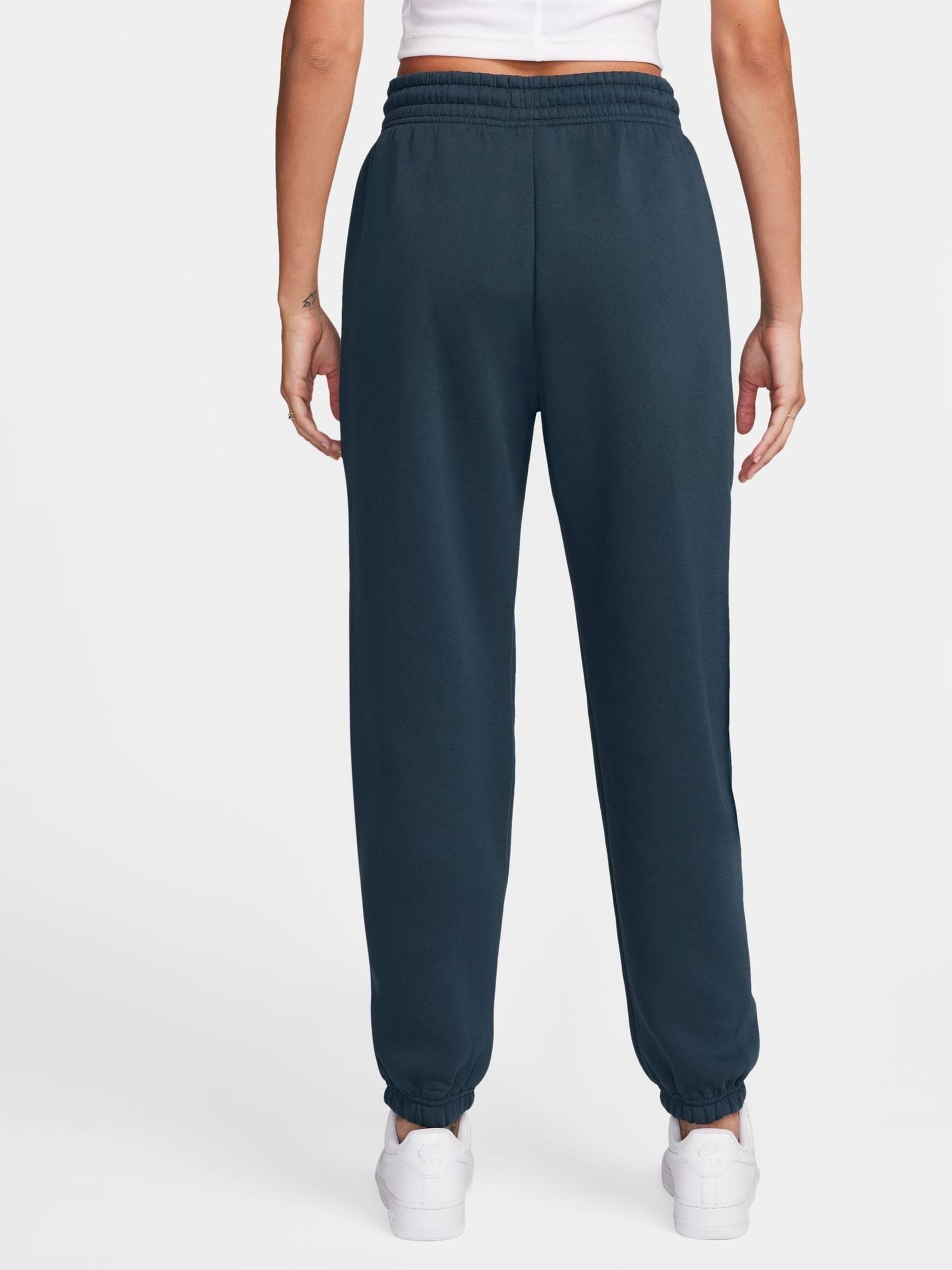 Buy Nike Navy Phoenix Fleece HighWaisted Oversized Joggers from Next Poland