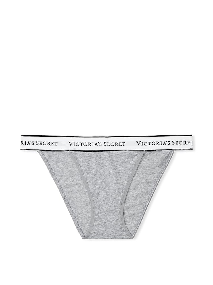 Victoria's Secret Grey Heather Knickers - Image 4 of 4