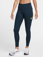 Nike Fast Mid-Rise 7/8 Running Leggings - Bild 1 von 6
