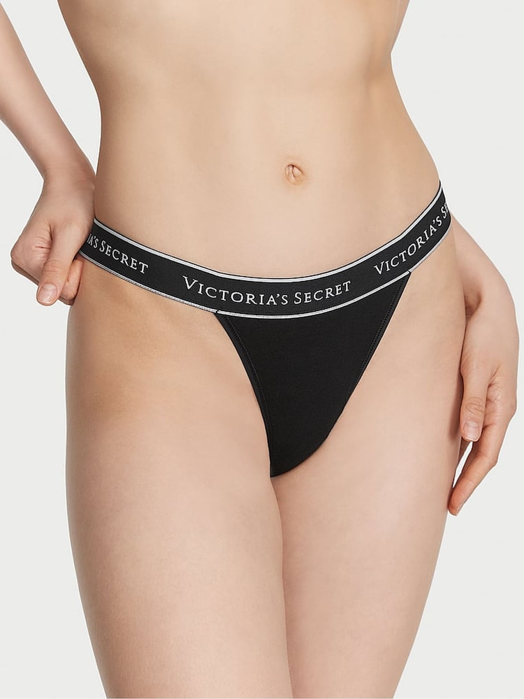 Victoria's Secret Black Knickers - Image 1 of 3