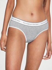 Victoria's Secret Grey Heather Hipster Knickers - Image 1 of 3