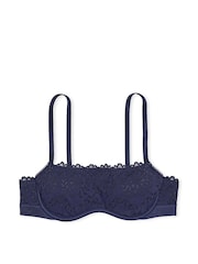 Victoria's Secret PINK Midnight Navy Blue Lace Eyelet Bra - Image 3 of 3