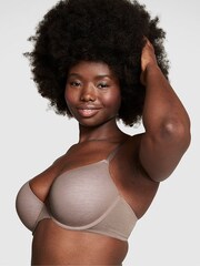 Victoria's Secret PINK Brown Iced Coffee Push Up Cotton Bra - Image 1 of 3