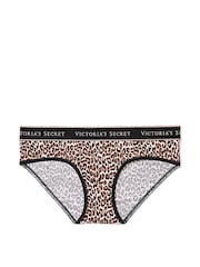 Victoria's Secret Leopard Brown Basic Instincts Hipster Knickers - Image 3 of 3