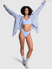 Victoria's Secret PINK Blue Harbor Seamless Bralette - Image 3 of 4