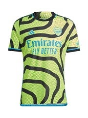 adidas Yellow Arsenal Away Authentic Shirt 2023-24 - Saliba 12 - Image 2 of 3