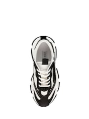 Negru crom - Steve Madden Pose-E Trainers - Image 6 of 7
