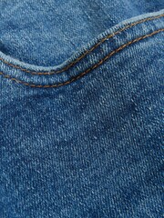 River Island Blue Slim Fit High Rise Jeans - Image 8 of 8
