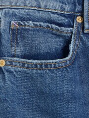 River Island Blue Oversized High Rise Barrel Fit Jeans - Image 4 of 4