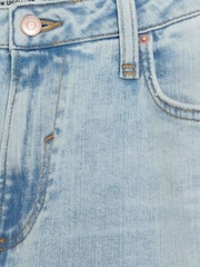 Синие прямые джинсы узкого кроя с завышенной талией River Island - Image 4 of 5