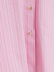 Różowy - River Island Oversized Fit Stripe Shirt - Image 4 of 4
