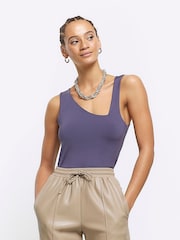 River Island Tank-Top mit aymmetrischem Ausschnitt​​​​​​​ - Bild 1 von 6