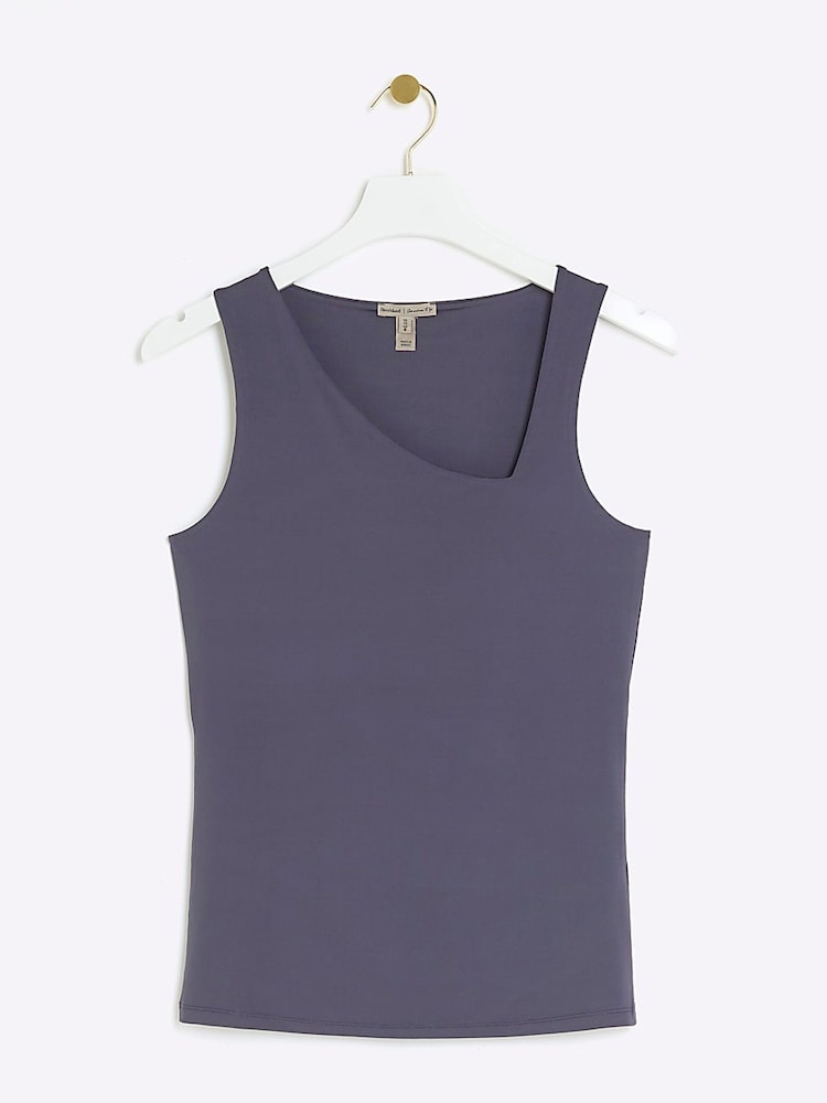 River Island Tank-Top mit aymmetrischem Ausschnitt​​​​​​​ - Bild 6 von 6