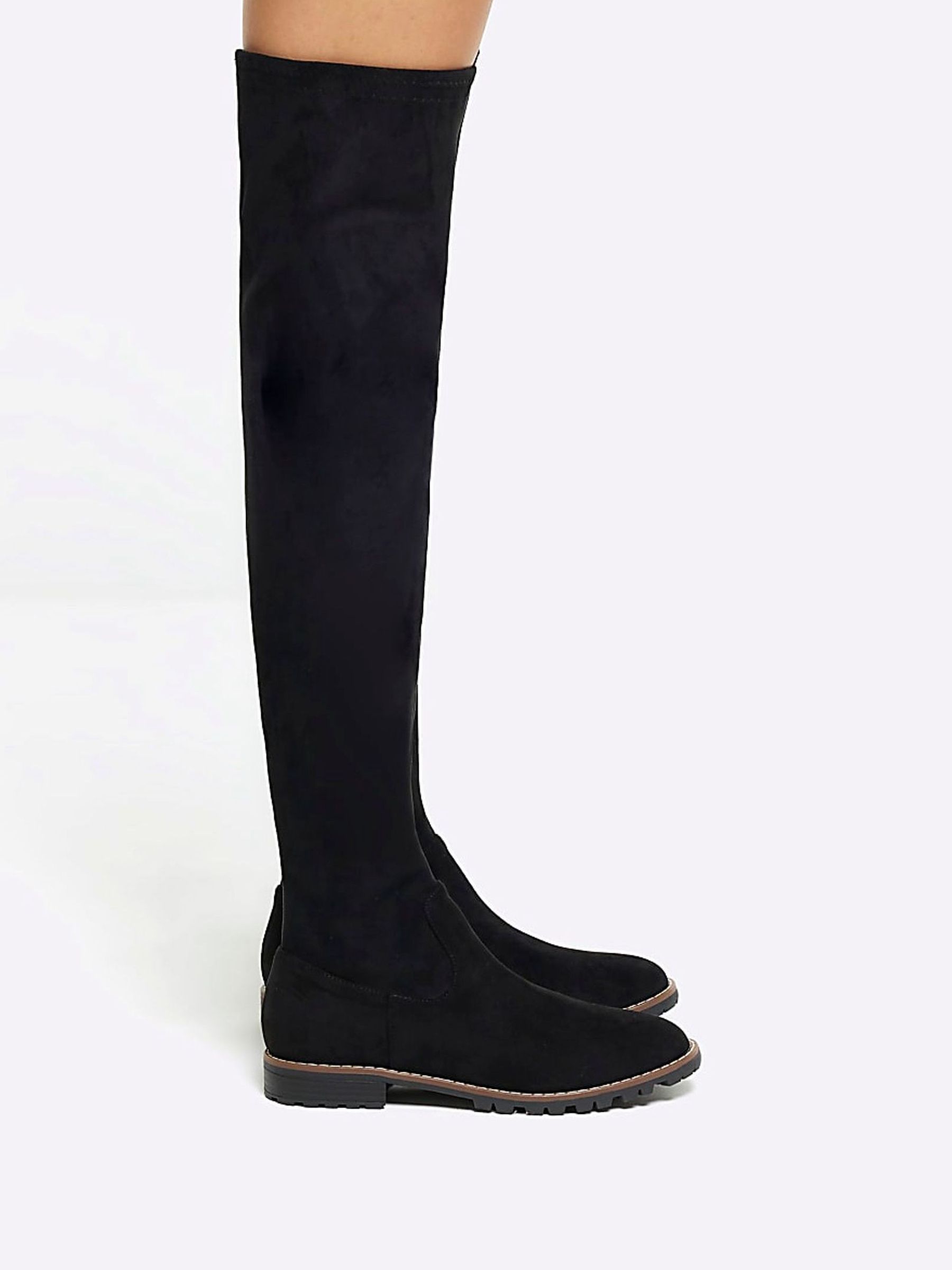 River island over the knee boots asos on sale