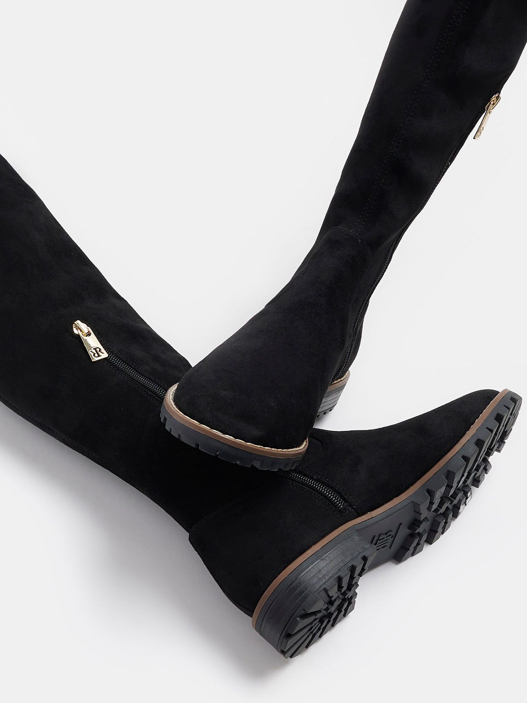 River island flat boots hotsell