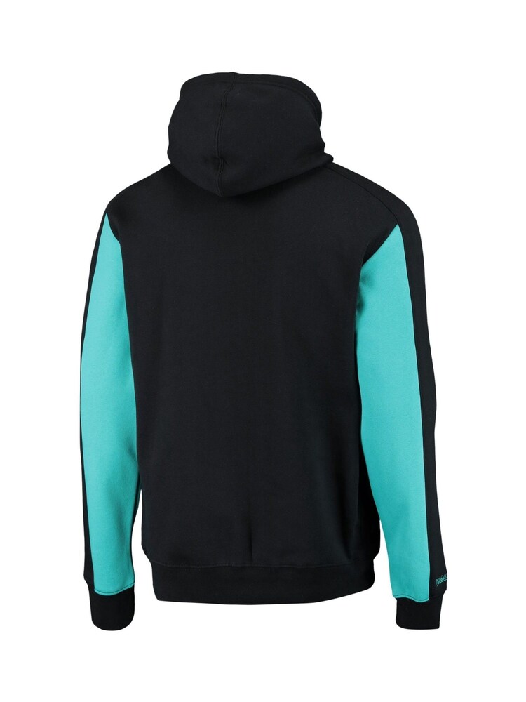 Fanatics NBA San Antonio Spurs Colour Block Black Hoodie 2.0 - Image 3 of 3
