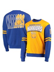 Fanatics NBA Golden State Warriors NBA All-Over Crew 2.0 Sweatshirt - Image 1 of 3