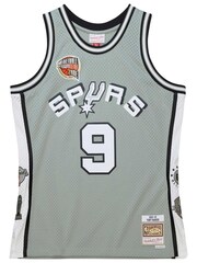 Fanatics Grey NBA San Antonio Spurs Tony Parker Hall of Fame Swingman Jersey - Image 2 of 5