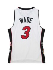 Fanatics NBA Miami Heat Dwayne Wade Hall of Fame Swingman White Jersey - Image 2 of 5