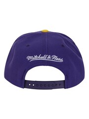 Fanatics Purple NBA Los Angeles Lakers Hardwood Classics Back to Back Snapback Hat Unisex - Image 4 of 5