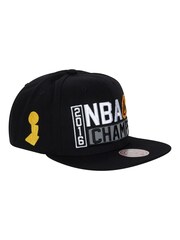 Fanatics NBA Cleveland Cavaliers Hardwood Classics 2016 Champ Snapback Black Hat Unisex - Image 1 of 5