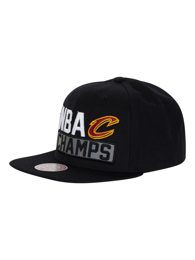 Fanatics NBA Cleveland Cavaliers Hardwood Classics 2016 Champ Snapback Black Hat Unisex - Image 2 of 5