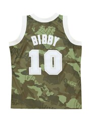 Fanatics Green Vancouver Grizzlies NBA Mike Bibby 1998 Ghost Camo Swingman Vest - Image 3 of 3