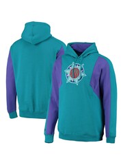 Fanatics Green NBA Utah Jazz Colour Block Hoodie 2.0 - Image 1 of 3