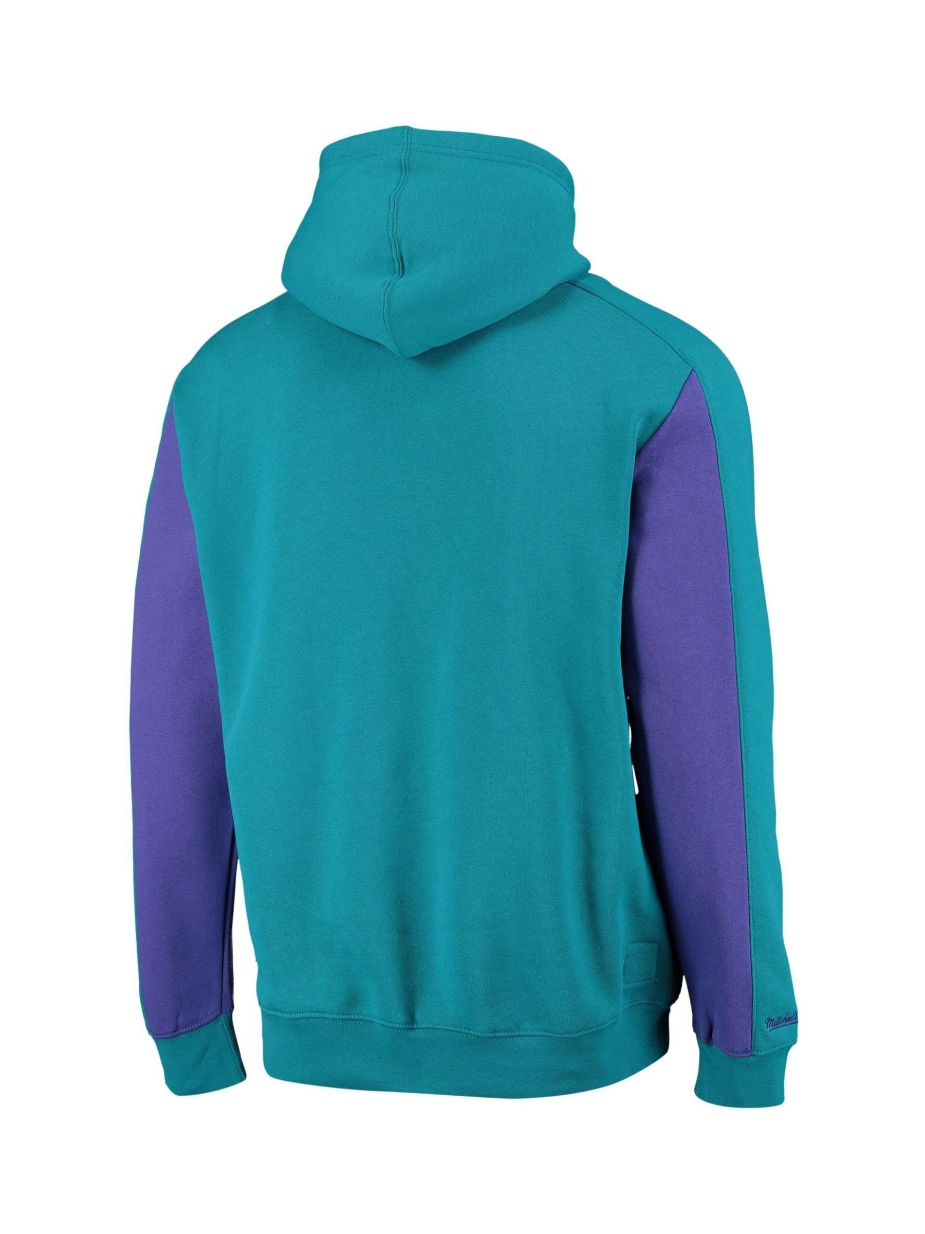 Fanatics Green NBA Utah Jazz Colour Block Hoodie 2.0 - Image 2 of 3