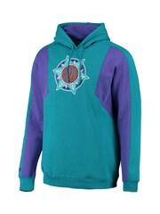 Fanatics Green NBA Utah Jazz Colour Block Hoodie 2.0 - Image 3 of 3