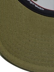 Fanatics NBA Milwaukee Bucks Hardwood Classics Tonal Camo Stretch Fitted Green Cap - Image 5 of 5