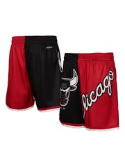 Fanatics NBA Chicago Bulls NBA Big Face Fashion Black Shorts 5.0 - Image 1 of 4