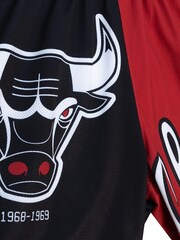 Fanatics NBA Chicago Bulls NBA Big Face Fashion Black Shorts 5.0 - Image 4 of 4