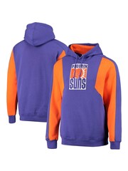 Fanatics Purple NBA Phoenix Suns Colour Block Hoodie 2.0 - Image 1 of 3