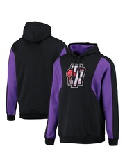 Fanatics NBA Toronto Raptors Colour Block Black Hoodie 2.0 - Image 1 of 3