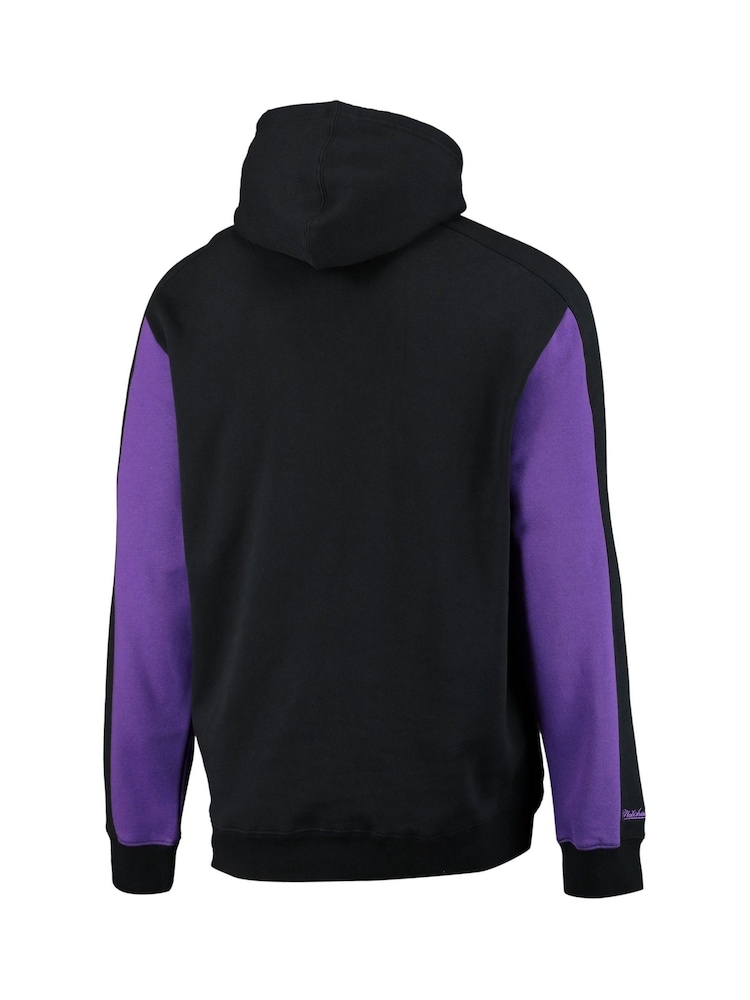 Fanatics NBA Toronto Raptors Colour Block Black Hoodie 2.0 - Image 3 of 3