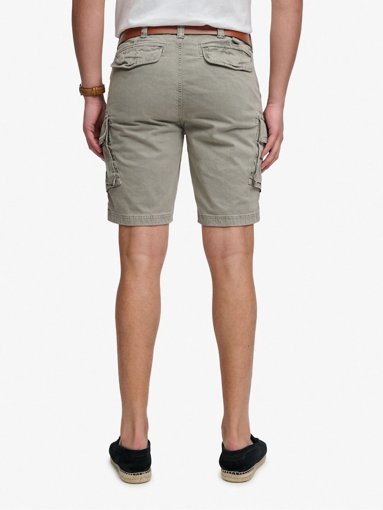 SUPERDRY Green Core Cargo Shorts - Image 6 of 6