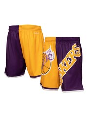 Fanatics Yellow NBA Los Angeles Lakers NBA Big Face Fashion Shorts 5.0 - Image 1 of 4