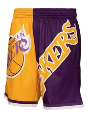 Fanatics Yellow NBA Los Angeles Lakers NBA Big Face Fashion Shorts 5.0 - Image 2 of 4