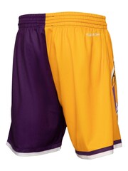 Fanatics Yellow NBA Los Angeles Lakers NBA Big Face Fashion Shorts 5.0 - Image 3 of 4