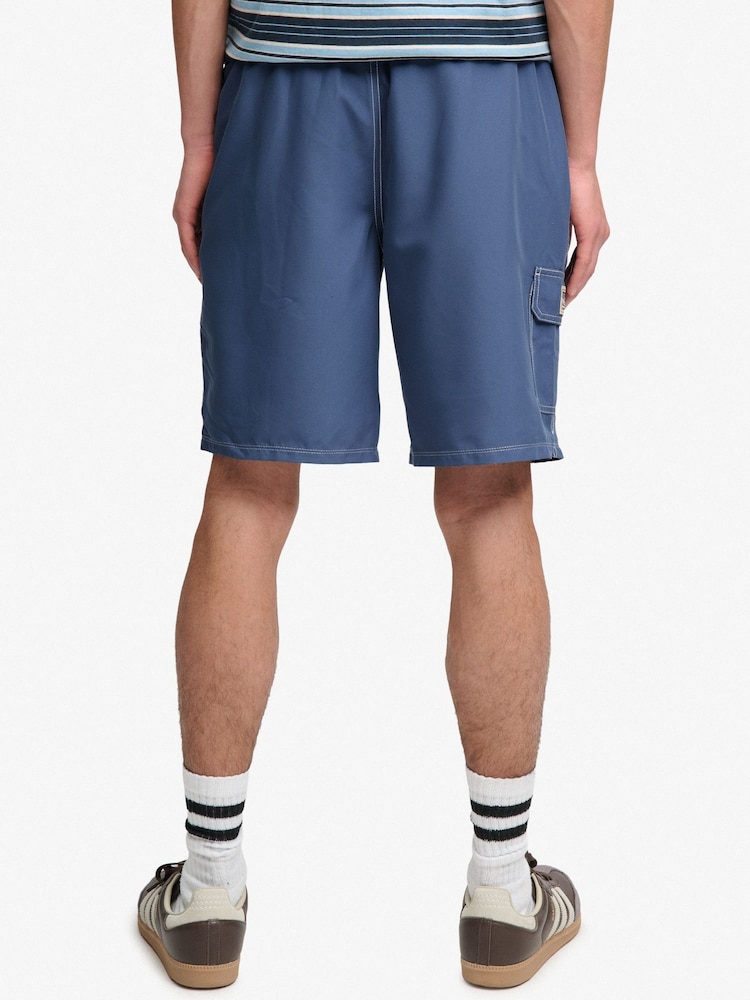 SUPERDRY Blue Cargo 19-Inch Board Shorts - Image 2 of 7