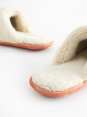 Bath & Body Works Orange Halloween Quilted Mule Slippers - Image 9 of 9