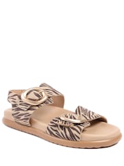 Jones Bootmaker Animal Juneau Buckled Sandals - Image 2 of 6