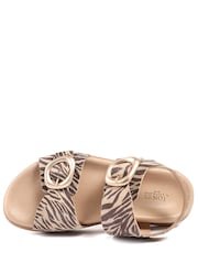 Jones Bootmaker Animal Juneau Buckled Sandals - Image 5 of 6