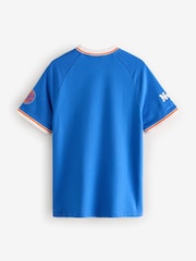Blue New York Knicks 100% Cotton NBA Jersey Dress (3-16yrs) - Image 4 of 5