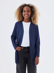 Name It Blue Knitted Cardigan with Pockets - Image 1 of 5
