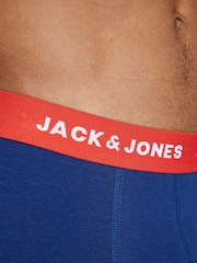 JACK & JONES Blue Boxer Shorts 5 Pack - Image 6 of 11