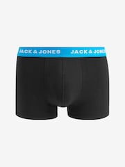 JACK & JONES Blue Boxer Shorts 5 Pack - Image 7 of 11