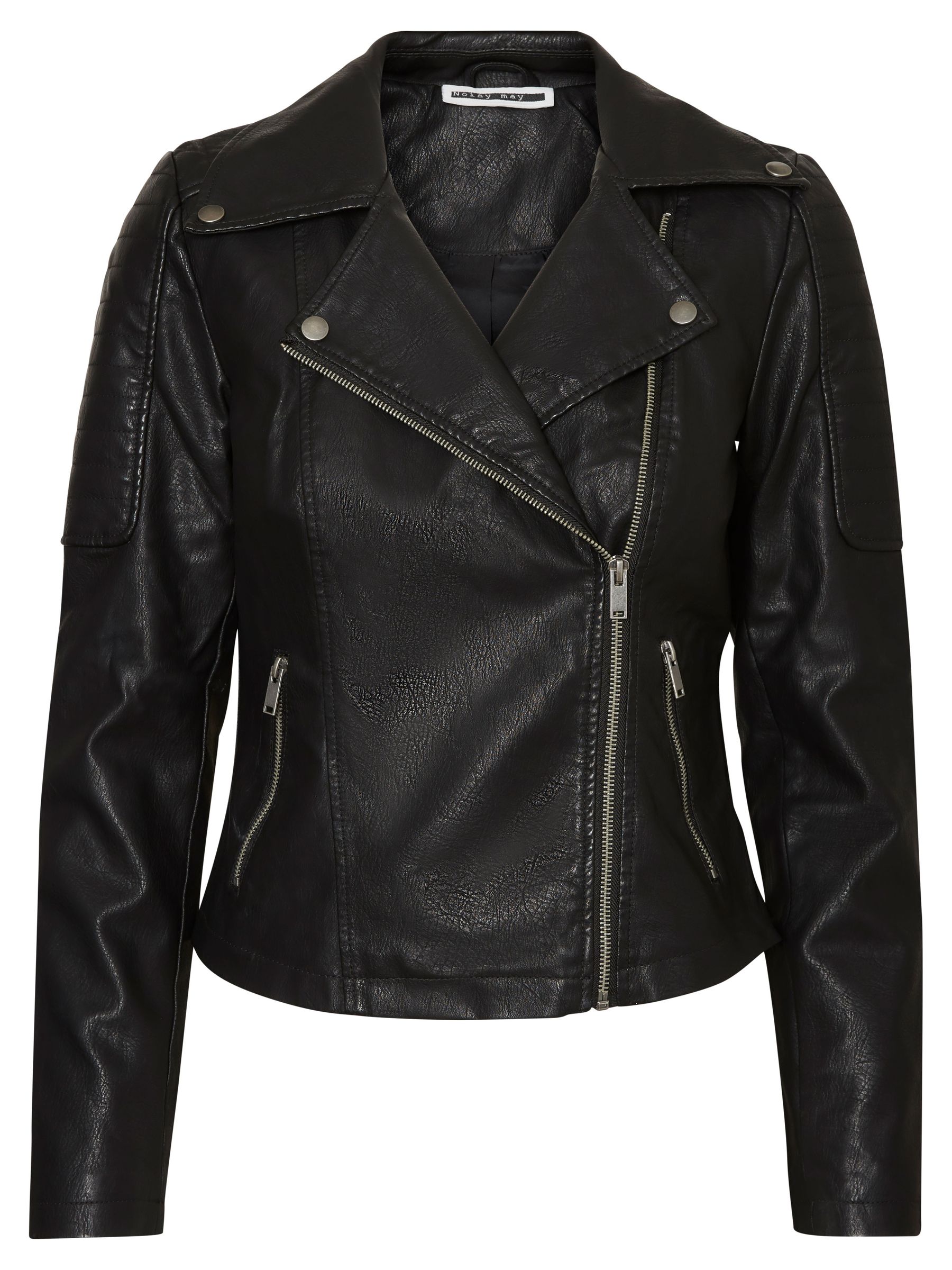 Buy NOISY MAY Black Look Biker Jacket from Next Romania
